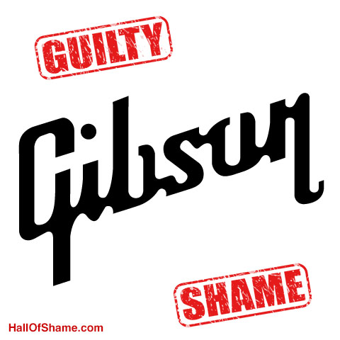 Gibson Brands found Guilty of RDNH