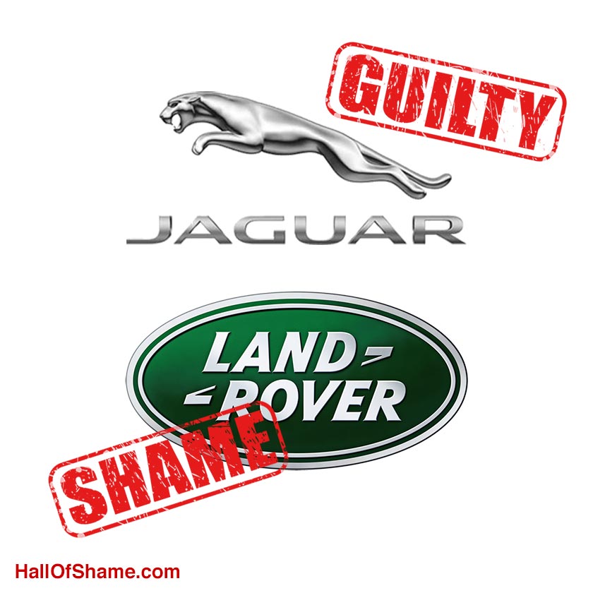 Jaguar Land Rover labeled Guilty of RDNH